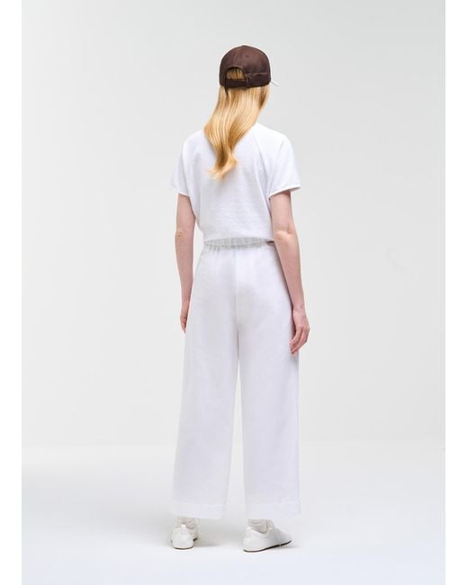 Pantaloni Con Pinces di Colmar in White