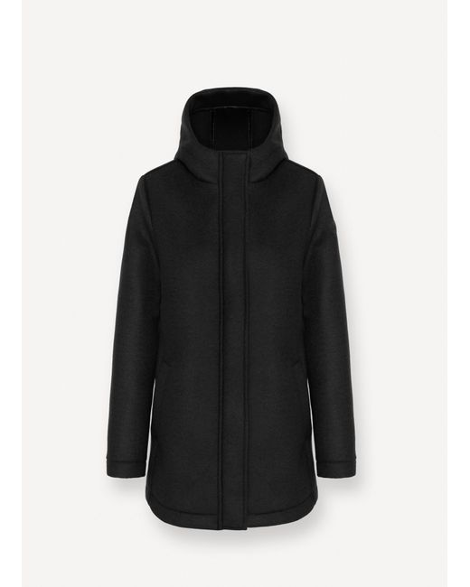Cappotto Con Cappuccio, Colore, Taglia di Colmar in Black
