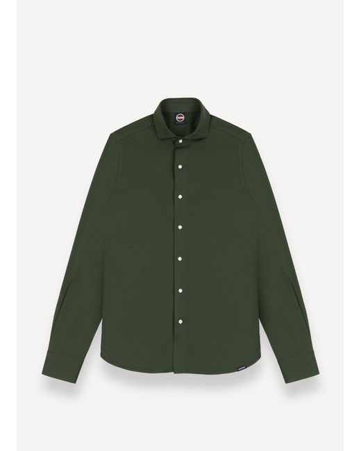 Camicia Stretch di Colmar in Green da Uomo