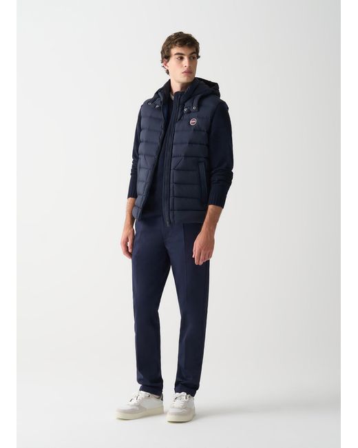 Gilet Con Cappuccio, Colore, Taglia di Colmar in Blue da Uomo