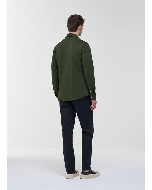 Camicia Stretch di Colmar in Green da Uomo