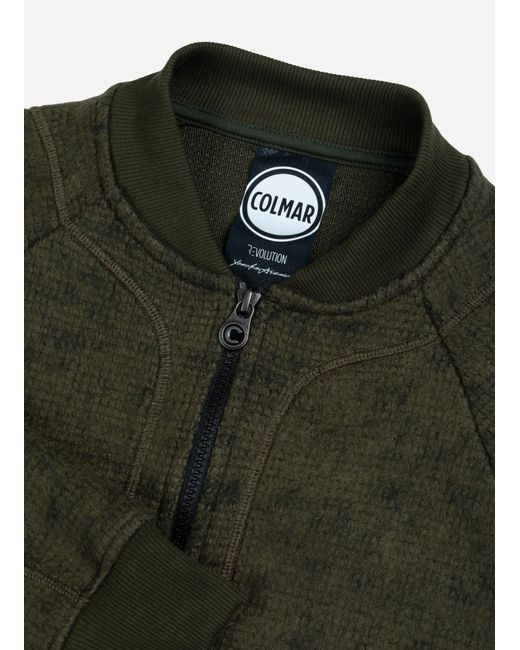 Felpa Modello Bomber di Colmar in Brown