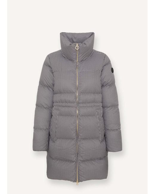 Doudoune À Col Montant Et Imprimé Pied-De-Poule, Couleur Pied De Poule, Taille Colmar en coloris Natural