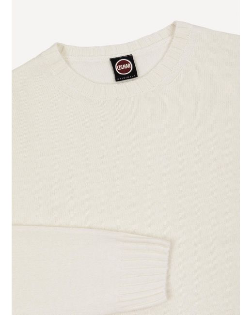 Pullover Logato di Colmar in White da Uomo