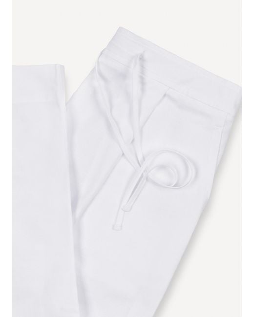 Pantaloni Con Pinces di Colmar in White