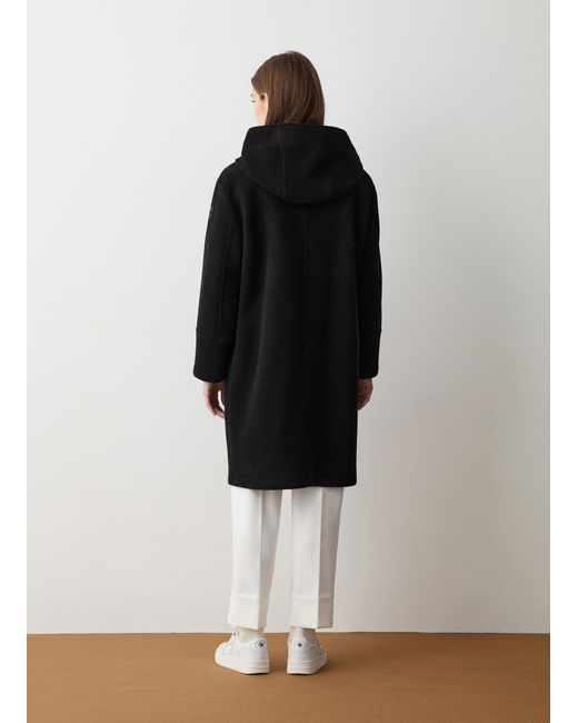 Cappotto Con Cappuccio di Colmar in White