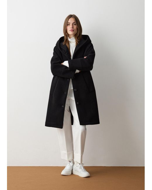 Cappotto Con Cappuccio di Colmar in White