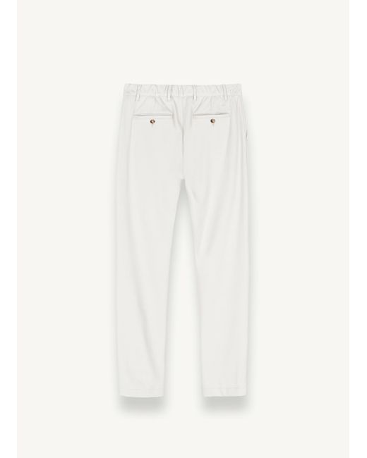 Pantaloni Taglio Chino Con Vita Elasticata, Colore, Taglia di Colmar in White da Uomo