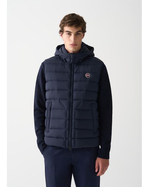 Gilet Con Cappuccio, Colore, Taglia di Colmar in Blue da Uomo