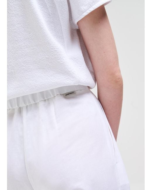 Pantaloni Con Pinces di Colmar in White