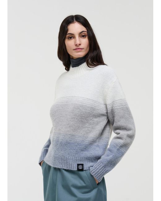 Pullover Sfumato, Colore Smoked Vanilla, Taglia di Colmar in Blue