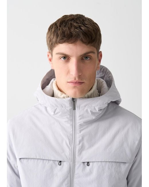 Giacca Supersoft Con Cappuccio, Colore Blade, Taglia di Colmar in White da Uomo