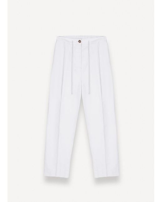 Pantaloni Con Pinces di Colmar in White