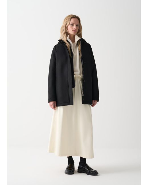 Cappotto Con Cappuccio, Colore, Taglia di Colmar in Black