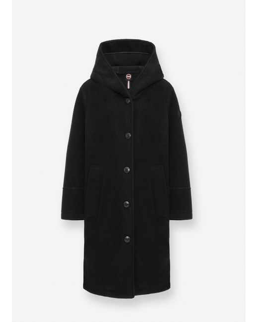 Cappotto Con Cappuccio di Colmar in White