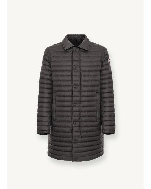 Piumino Reversibile Con Collo A Camicia, Colore: Vulcan-Nero, Taglia di Colmar in Gray