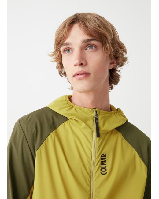 Veste Non Doublée Avec Capuche, Couleur Curry-Deep, Taille Colmar pour homme en coloris White
