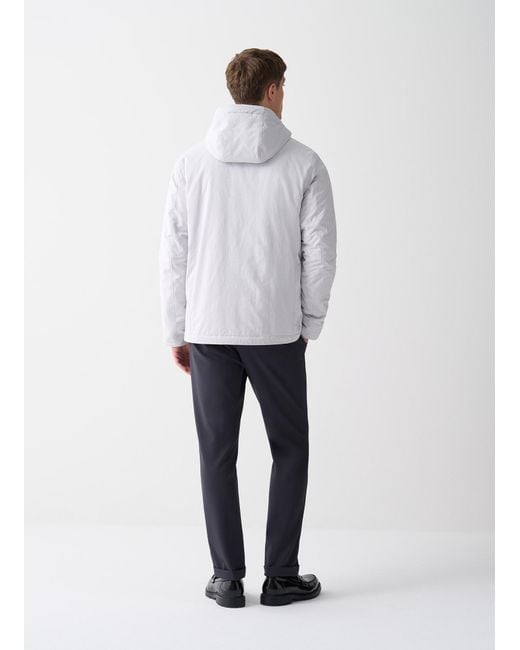 Giacca Supersoft Con Cappuccio, Colore Blade, Taglia di Colmar in White da Uomo