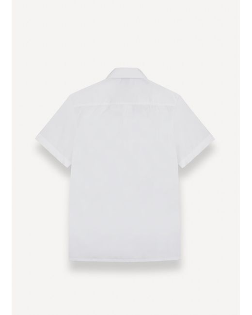 Camicia A Maniche Corte di Colmar in White da Uomo