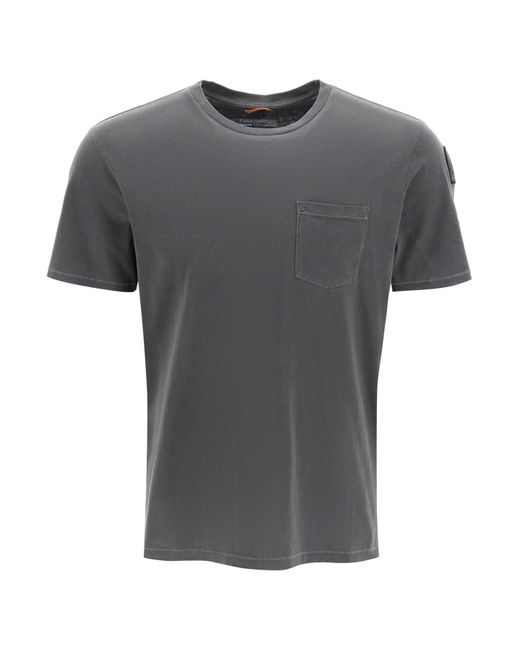 Classica T Shirt di Parajumpers in Gray da Uomo
