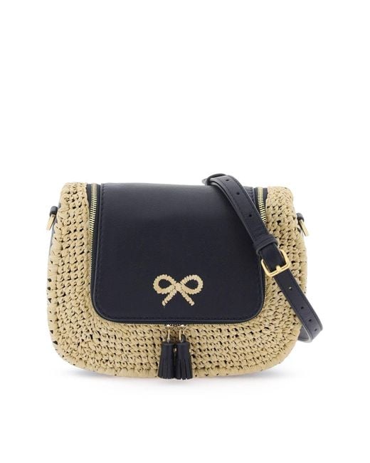 Anya Hindmarch Blue Vere Soft Crossbody Bag