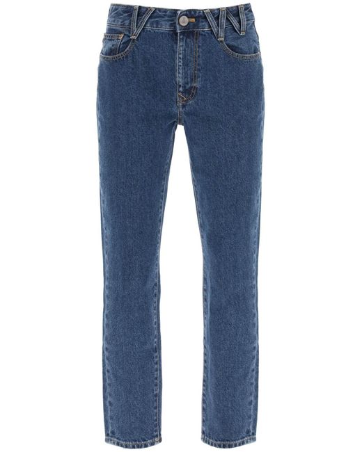 Vivienne Westwood Blue W Harris Straight Leg Jeans