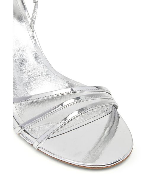 Ferragamo White Sandals With Chain