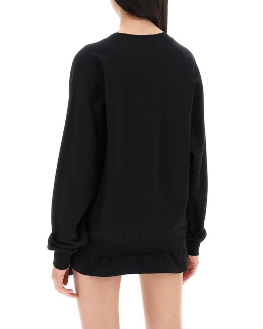 Vivienne Westwood Black Organic Cotton Sweatshirt for men