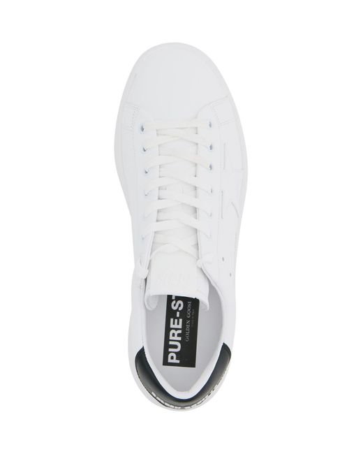 Golden Goose Deluxe Brand White Pure-star Sneakers for men