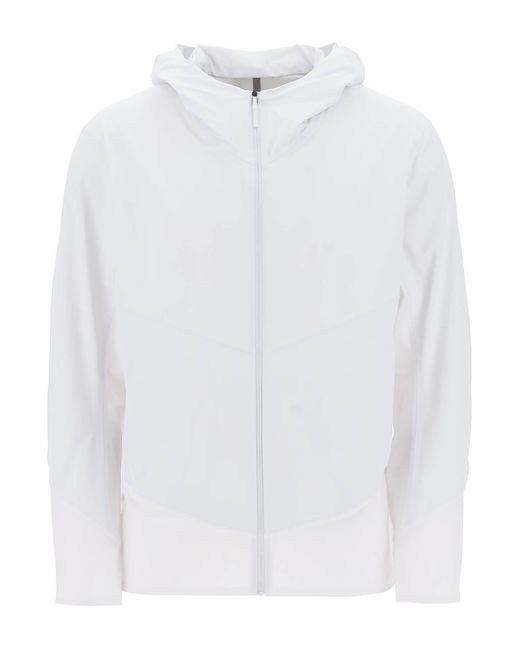 Veilance White Secant Comp Hooded Softshell Jacket for men