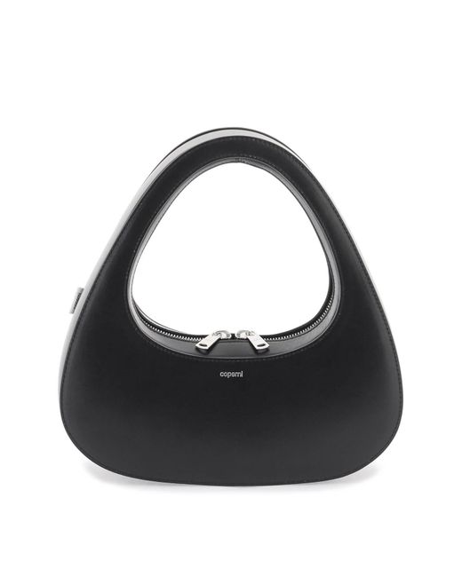 Coperni Black Swipe Baguette Bag