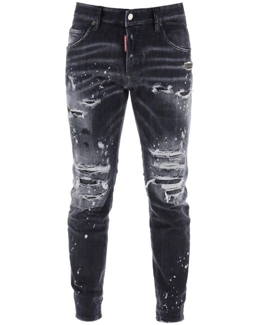 Black jeans hot sale with studs