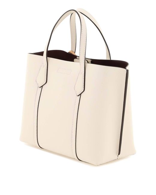 Tory Burch Natural Small 'perry' Shopping Bag