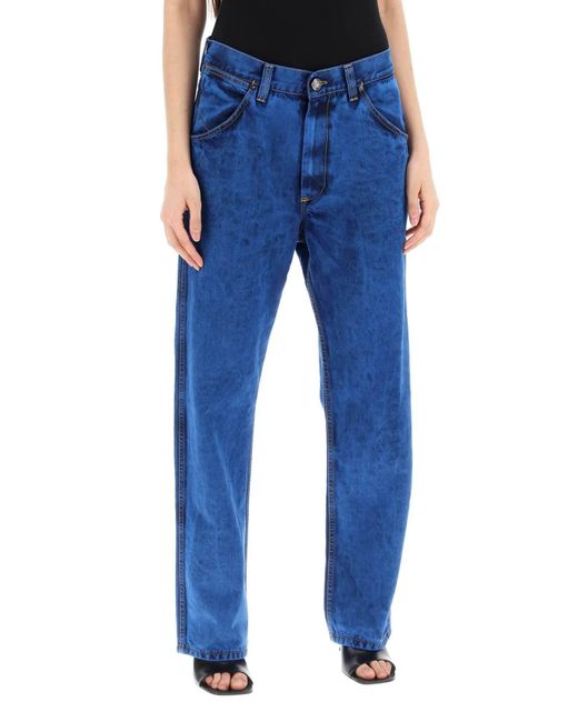 Jeans Straight Ranch di Vivienne Westwood in Blue