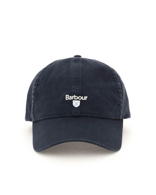 Barbour Blue Cascade Baseball Cap for men