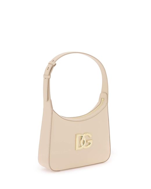 Dolce & Gabbana White 3.5 Shoulder Bag