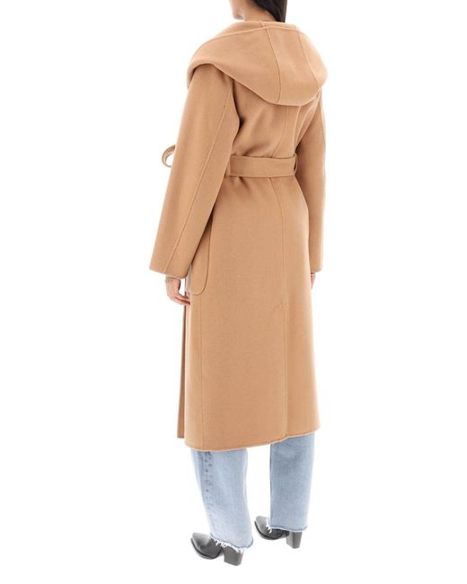 IVY & OAK Brown Celia Edie Hooded Coat