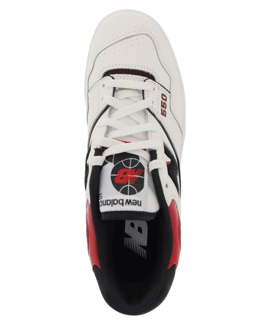 Sneakers 550 di New Balance in White da Uomo