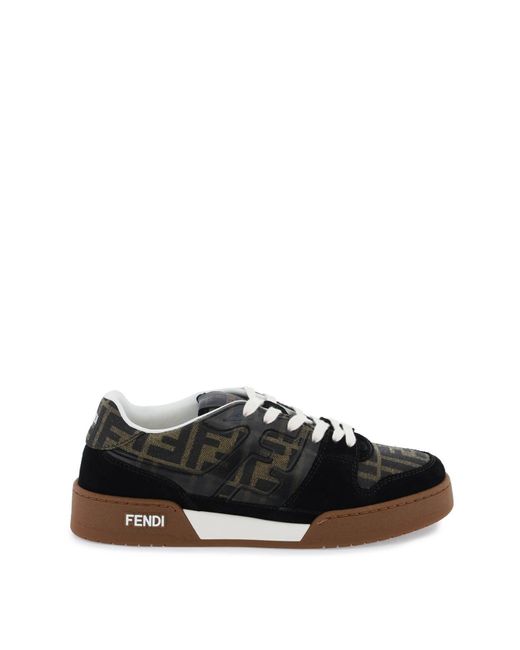 Fendi Black 'Match' Sneakers