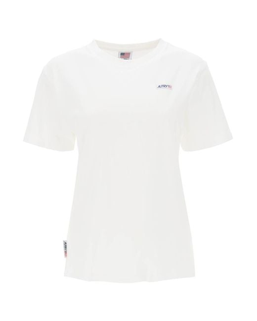 Autry White Oversized Icon T-Shirt
