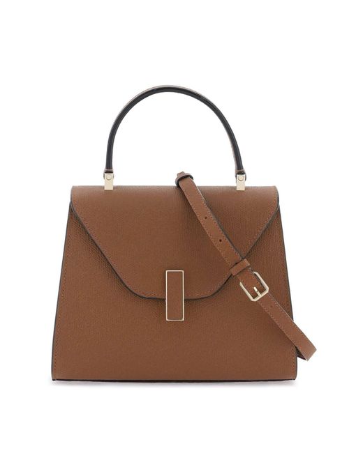 Valextra Brown Iside Mini Handbag