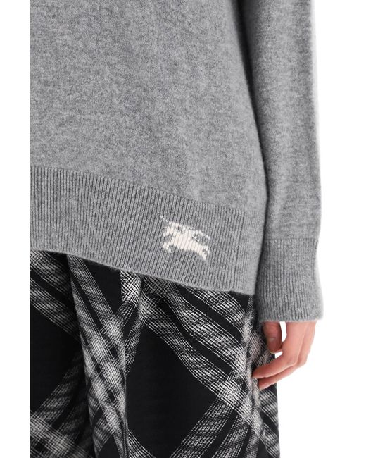Burberry Gray "oversized Cashmere