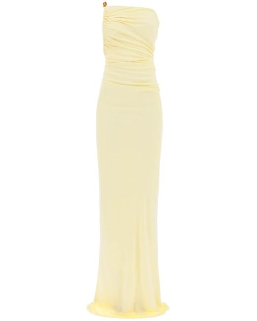 Christopher Esber White "odessa Dress With Cut-out