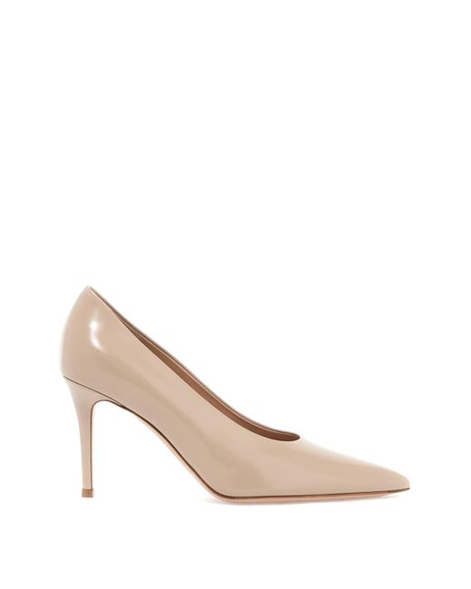 Gianvito Rossi Natural Leather Robbie Décollet