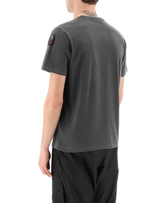 Classica T Shirt di Parajumpers in Gray da Uomo