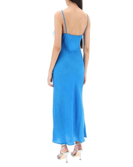 Art Dealer Blue 'Ella' Maxi Slip Dress