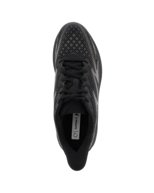 Sneakers 'Clifton 9' di Hoka One One in Black da Uomo