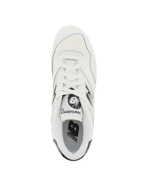 Sneakers 550 In Vernice di New Balance in White