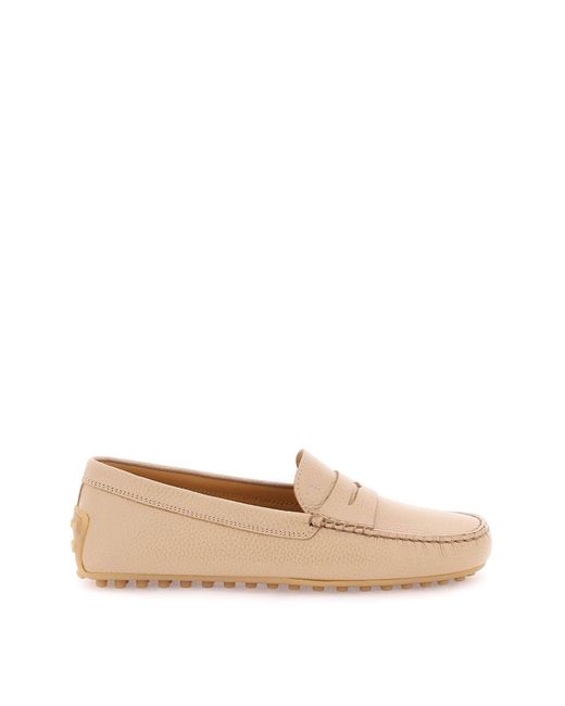 Tod's Multicolor Tods City Gommino Leather Loafers