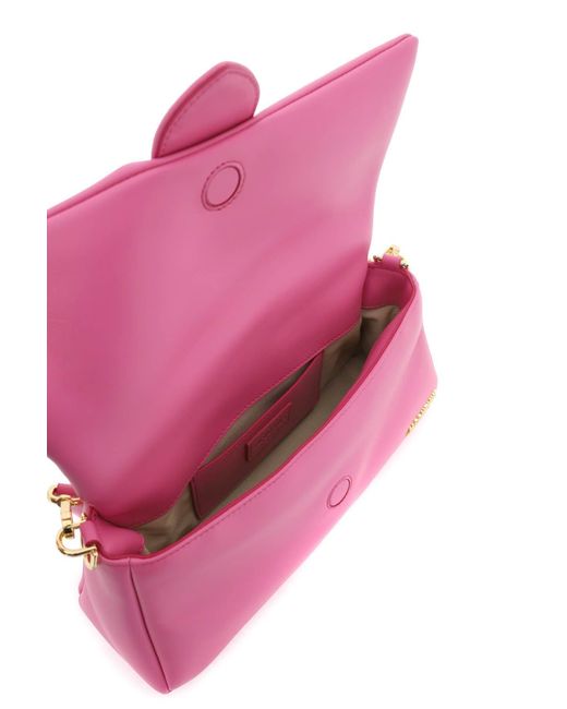 Jacquemus Pink Le Bambimou Padded Mini Leather Shoulder Bag